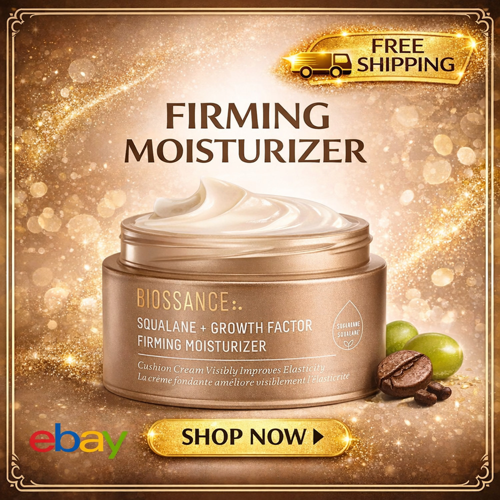Biossance Squalane Growth Factor Firming Moisturizer 50ml NEW